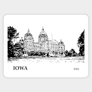 Iowa USA Sticker